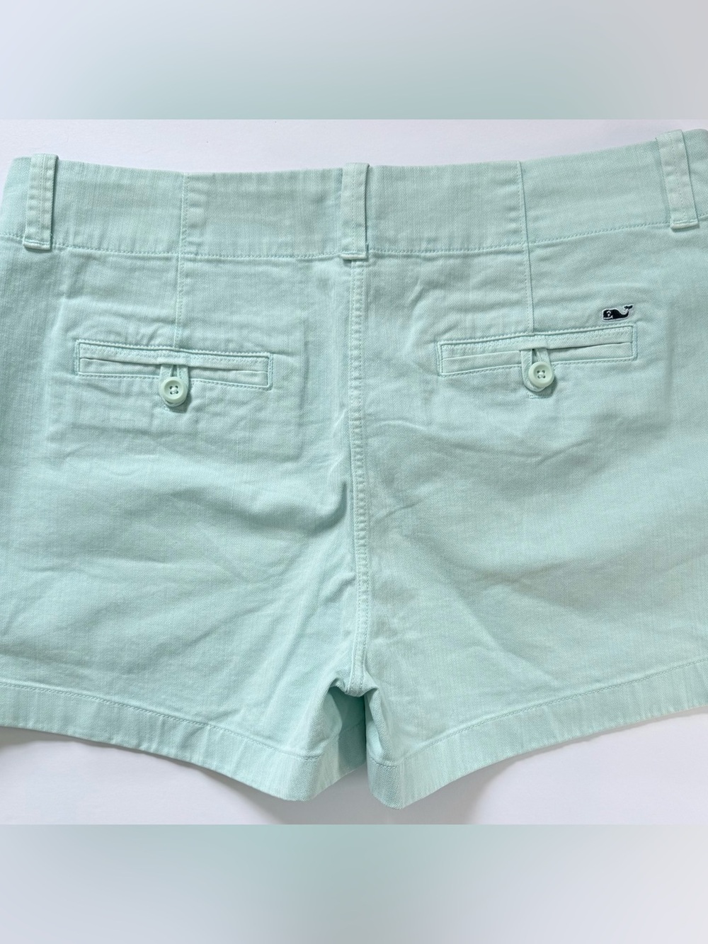 NWT- Size 12 - Vineyard Vines 3 1/2” Shorts in Bleached Aqua - Picture 5 of 8